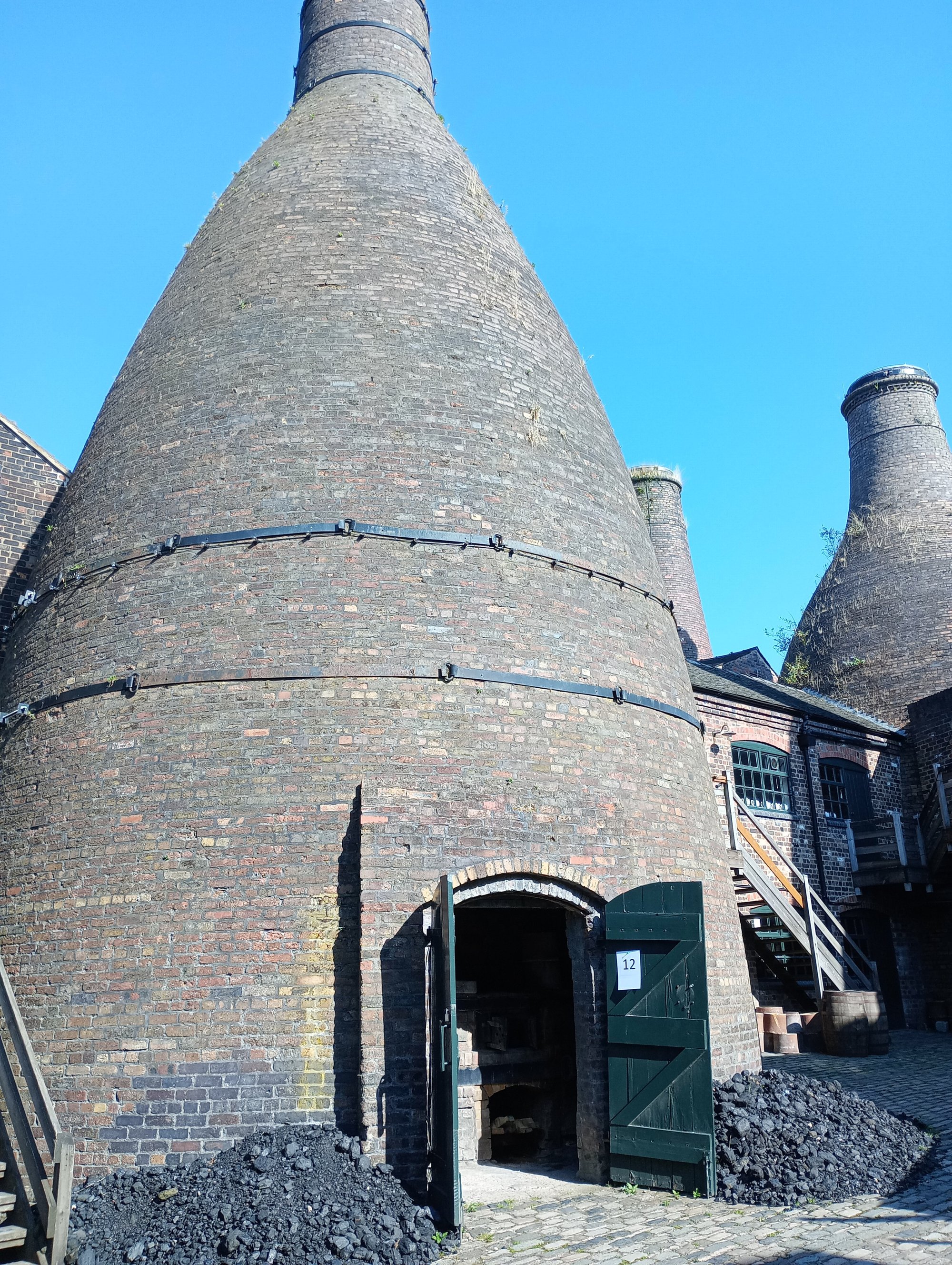 Four bouteille au Gladstone Pottery Museum, Longton